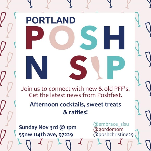 PoshnSip Other - Portland Poshmark Posh n Sip